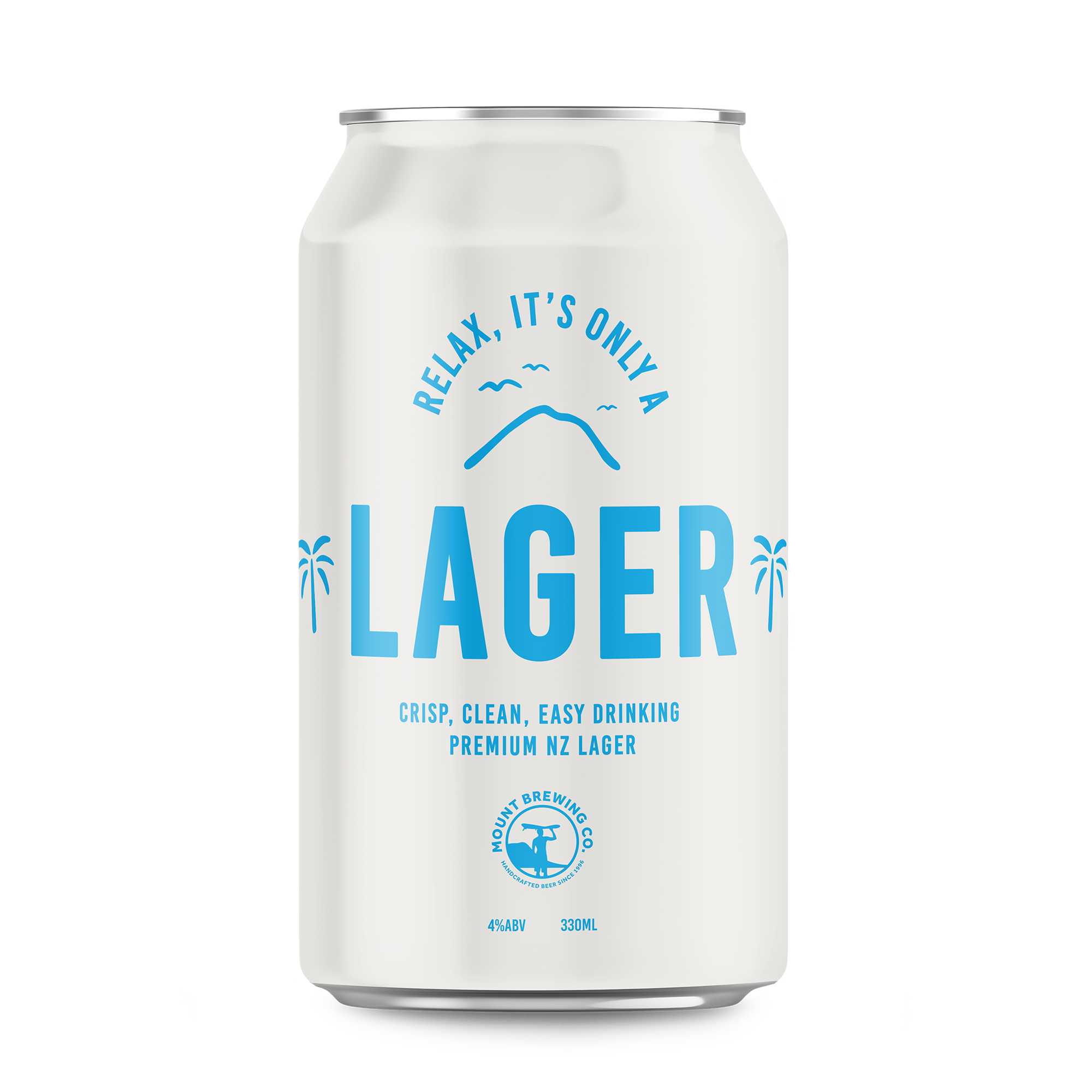 Relax, It's Only A Lager – Mount Brewing Co, image size:2000x2000