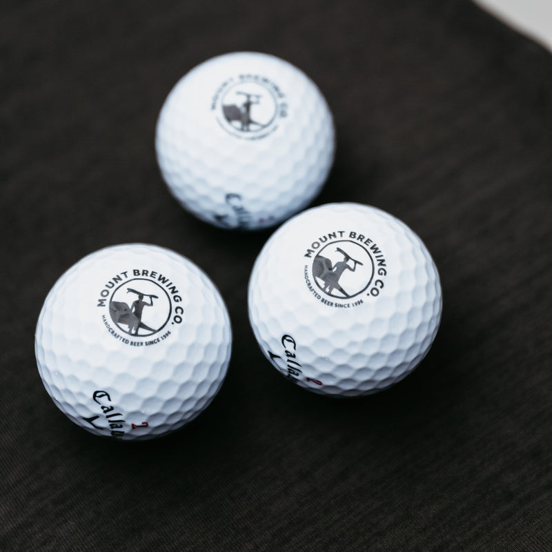Mount Brewing Co x Callaway Golf Balls (Set Of 3)