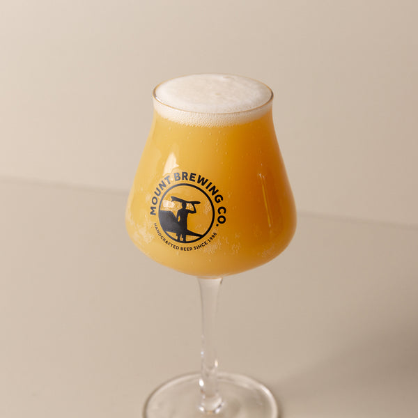 Mount Brewing Co Glass